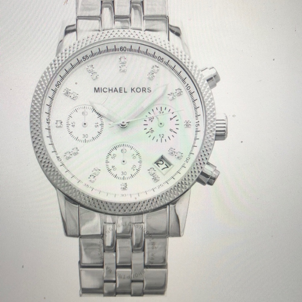 Stainless steel/Mother of Pearl